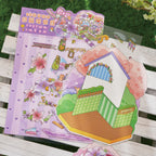 Everything Research Institute Diorama Stickers, Journal Decoration Stickers, Handmade Stress-Relief Stickers, 3D Miniature Scenes