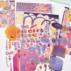 Creative Journal Decoration Stickers, Dunden Ideal Country Themed Scene Stickers, Childlike Journal Supplies, DIY Diary and Album Decoration Stickers