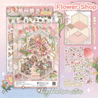 Landscaping stickers, miniature scenes, DIY magazine stickers for trash