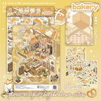 Landscaping stickers, miniature scenes, DIY magazine stickers for trash