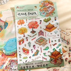 Classic Palace Theme Storage Diorama Stickers – DIY Stackable 3D Fun Toys