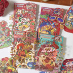 Fairy Tale Themed Creative Stickers, 3D DIY Collage for Scene-Making Stickers