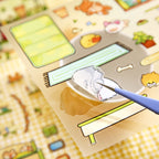 Landscaping stickers, extraordinary journey, cute little animals, trash magazine, DIY scene puzzle