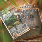 Xinyuyan "Xiyou" Series Landscape-Making Stickers: 3D Stereo Hut Scenes, Stress-Relief DIY Creative Decorations