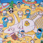 Pegatinas para crear escenas de exploración del tiempo, materiales para decorar diarios, cuentos de hadas de ensueño, manualidades creativas