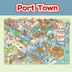 Chinese style 3D scene stickers, reusable stickers that can be used repeatedly, with clear printing.