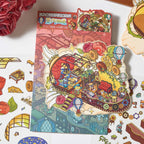 Fairy Tale Themed Creative Stickers, 3D DIY Collage for Scene-Making Stickers