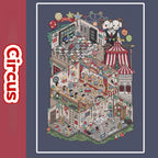 Chinese style stickers, adult stickers, dark retro style 3D scene stickers.