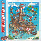 Chinese style 3D scene stickers, reusable stickers that can be used repeatedly, with clear printing.