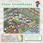 Osaka-Inspired 3D Diorama Stickers,DIY Miniature Scene Immersive Stickers