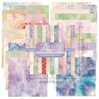 24PCS dreamy-style greeting cards can be used to make explosion boxes, flower-decorated cards, and garbage magazine decorations.