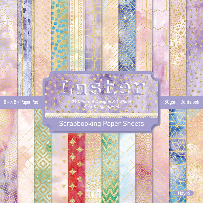 24PCS dreamy-style greeting cards can be used to make explosion boxes, flower-decorated cards, and garbage magazine decorations.