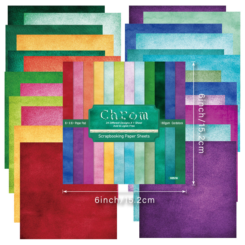 24 pieces of color gradation-style colored greeting cards are used for the wedding flower decoration cards.