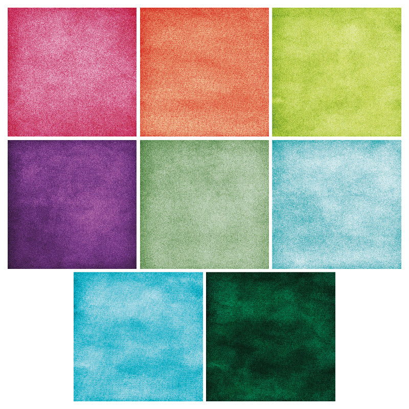 24 pieces of color gradation-style colored greeting cards are used for the wedding flower decoration cards.