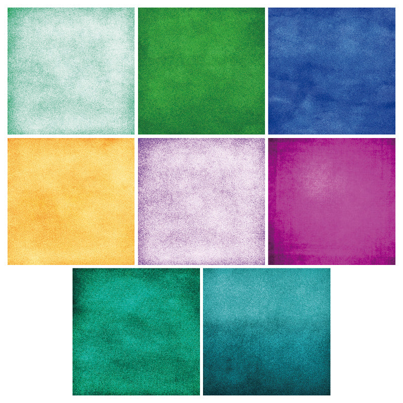 24 pieces of color gradation-style colored greeting cards are used for the wedding flower decoration cards.