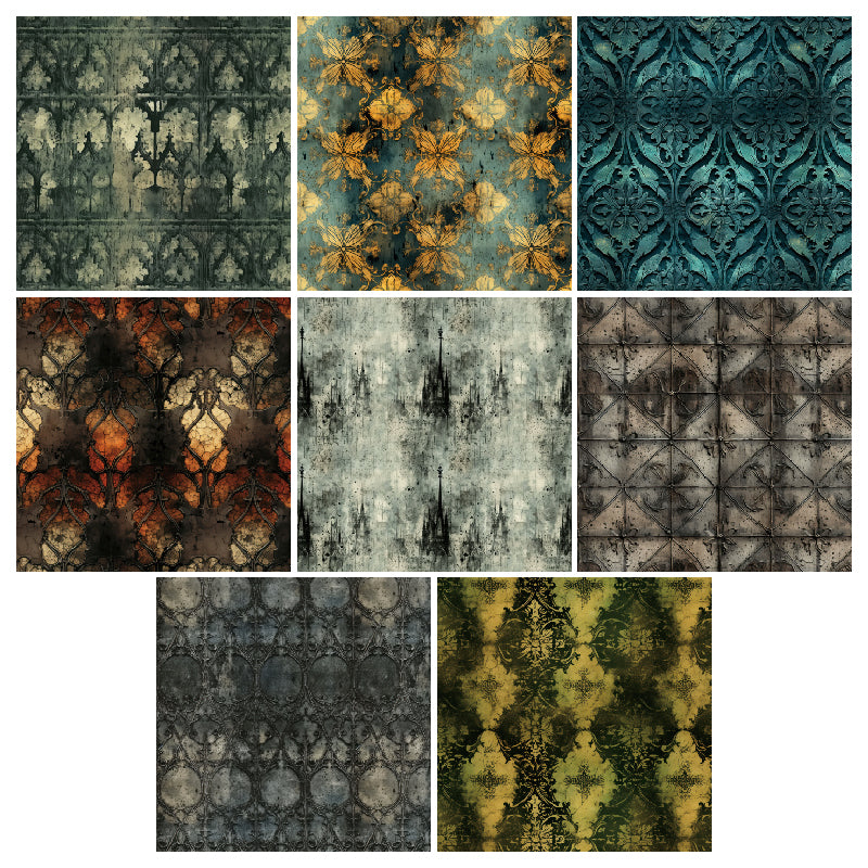 24pcs vintage greeting cards are used for wedding flower decoration cards, gift message cards, and room decoration cards.