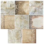 24 lace-patterned cards, intended for junk journal making and as gifts for DIY enthusiasts.