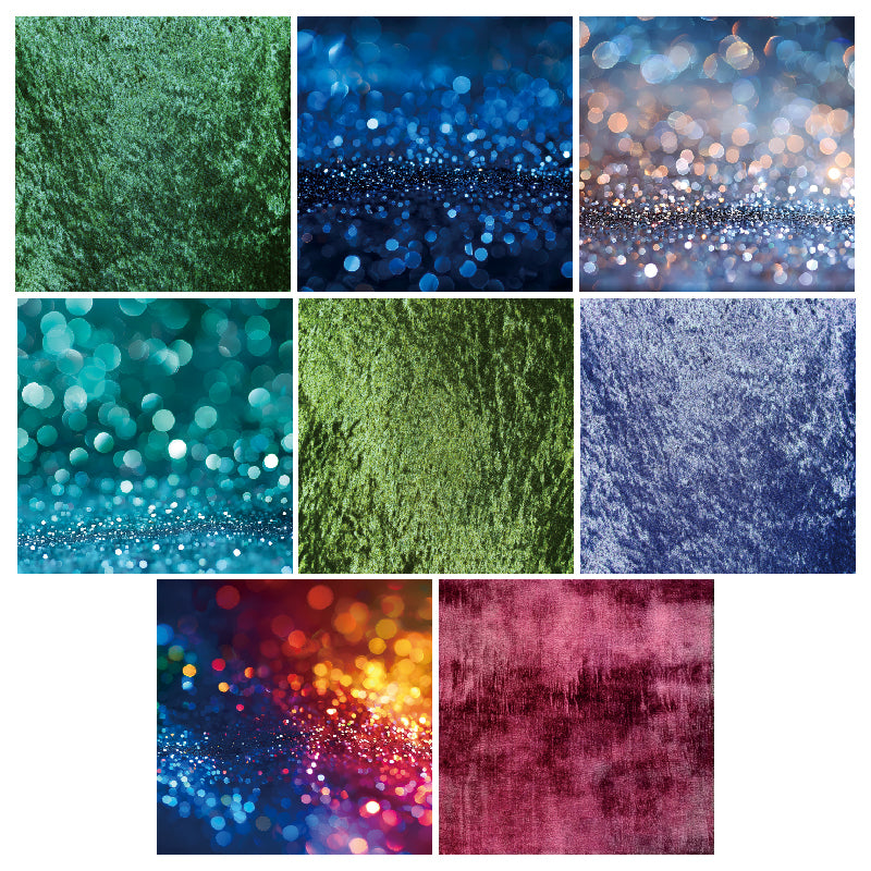 24 pieces of color star flash cards, used for making a scrapbook, as a gift for DIY enthusiasts.