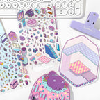 Creative Scrapbook Miniature Scene Sticker Set.DIY Childlike Style Creative Handmade Stickers