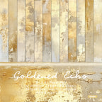 24 pieces of golden cards, used for wall decoration, message cards, flower cards and gift cards.