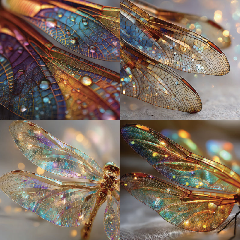 24 pieces of butterfly-style cards, suitable for wall decoration and flower message cards