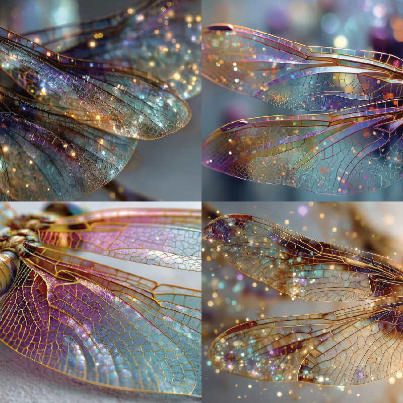 24 pieces of butterfly-style cards, suitable for wall decoration and flower message cards