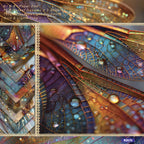 24 pieces of butterfly-style cards, suitable for wall decoration and flower message cards