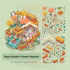 Classic Palace Theme Storage Diorama Stickers – DIY Stackable 3D Fun Toys