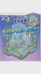 Murang 3D Landscape-Making Stickers, "Finding Legends" DIY 3D Hut Stickers